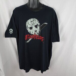 Wash with Souls Friday The 13th Got Counselor? Shirt Size 3XL